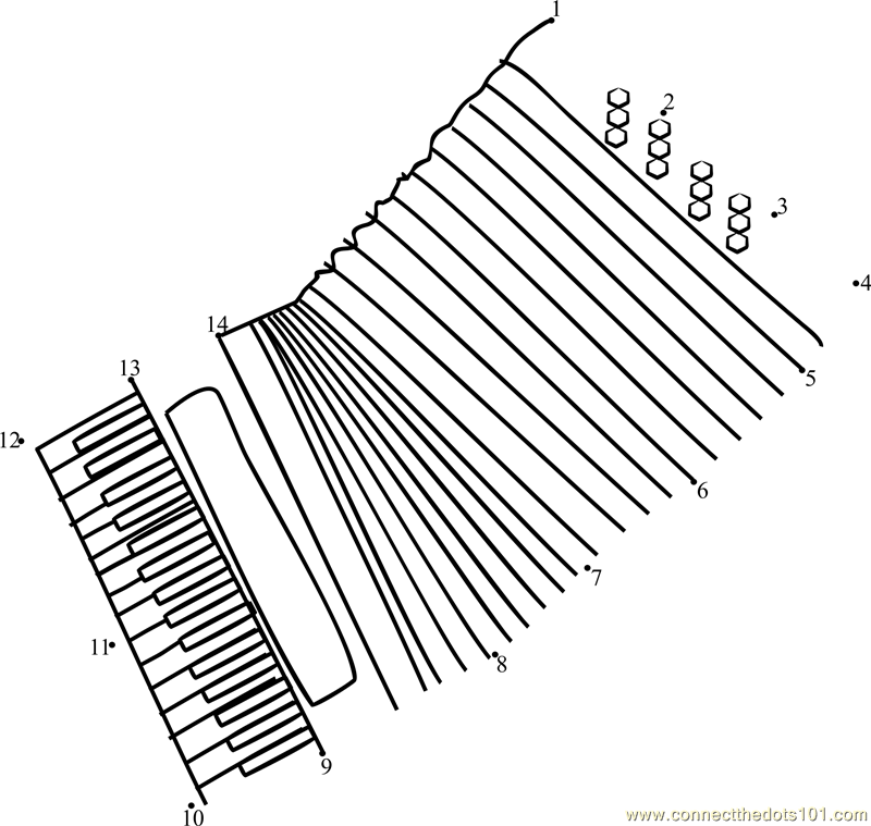 accordion coloring pages - photo #26