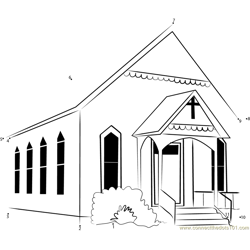 Watauga Presbyterian Church Dot to Dot Worksheet