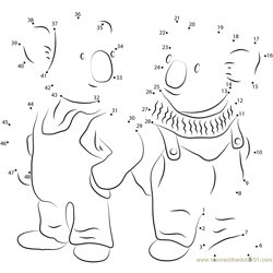 Frank and Buster Dot to Dot Worksheet