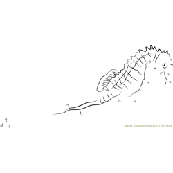 Long Snouted Seahorse Dot to Dot Worksheet
