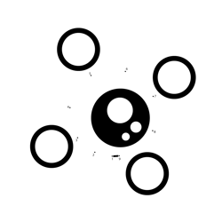 Kracko Jr. Kirby Dot to Dot Worksheet