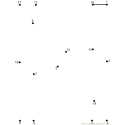 Alphabet N Dot to Dot Worksheet