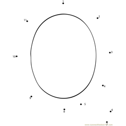 Alphabet Q Dot to Dot Worksheet