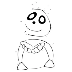 Funny Panda Number Challenge Dot to Dot Worksheet
