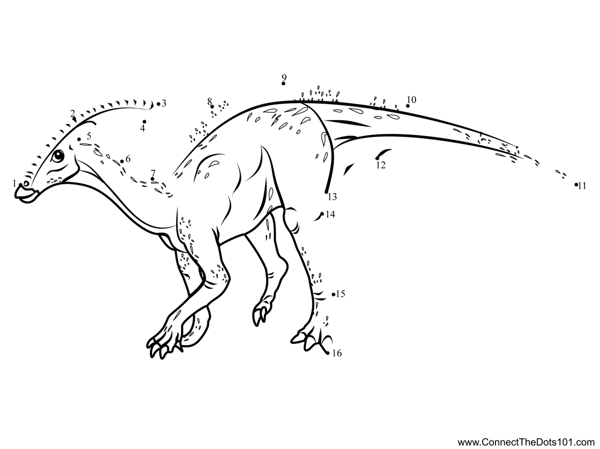 Hadrosaurid Dinosaur
