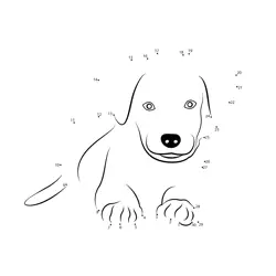 Adorable Pet Number Game Dot to Dot Worksheet