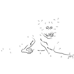 Loyal Canine Dot Game Dot to Dot Worksheet