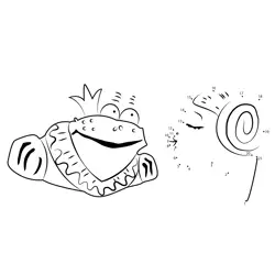 Princess Meets Royal Frog Dot to Dot Worksheet