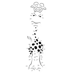 Playful Safari Creature Fun Dot to Dot Worksheet