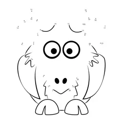 Create a Funny Goat Figure Dot to Dot Worksheet