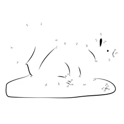 Sculpted Wooden Squirrel Game Dot to Dot Worksheet