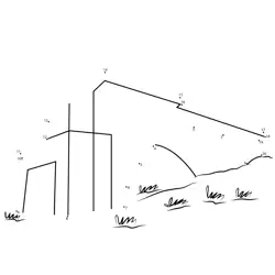 Old Bridge Structure Formation Dot to Dot Worksheet