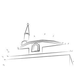 Historic Structure Foundation Dot to Dot Worksheet