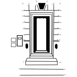 Building a Home Entry Dot to Dot Worksheet