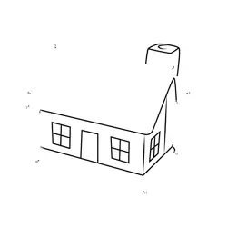 Build Your Own Dwelling Dot to Dot Worksheet