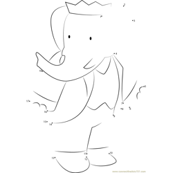 Look at Me Dot to Dot Worksheet