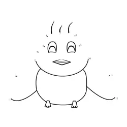 Charming Baby Fowl Progression Dot to Dot Worksheet