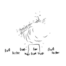Goose Formation Game Dot to Dot Worksheet