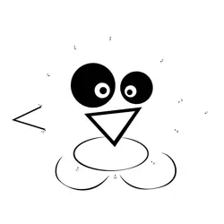 Wacky Penguin Character Creation Game Dot to Dot Worksheet