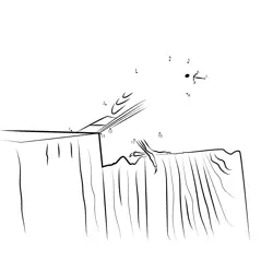 Small Bird Formation Challenge Dot to Dot Worksheet