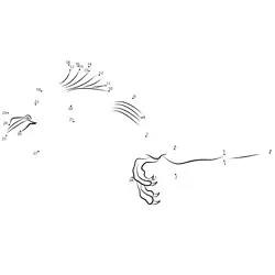 Soaring Gannet Ocean Journey Dot to Dot Worksheet