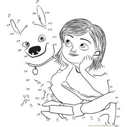 Bolt And His Friend Dot to Dot Worksheet