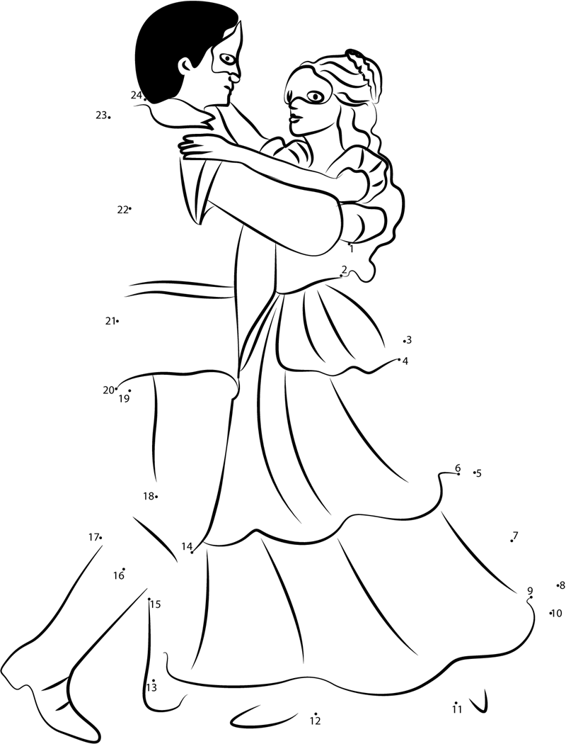 Princess and Prince Dancing