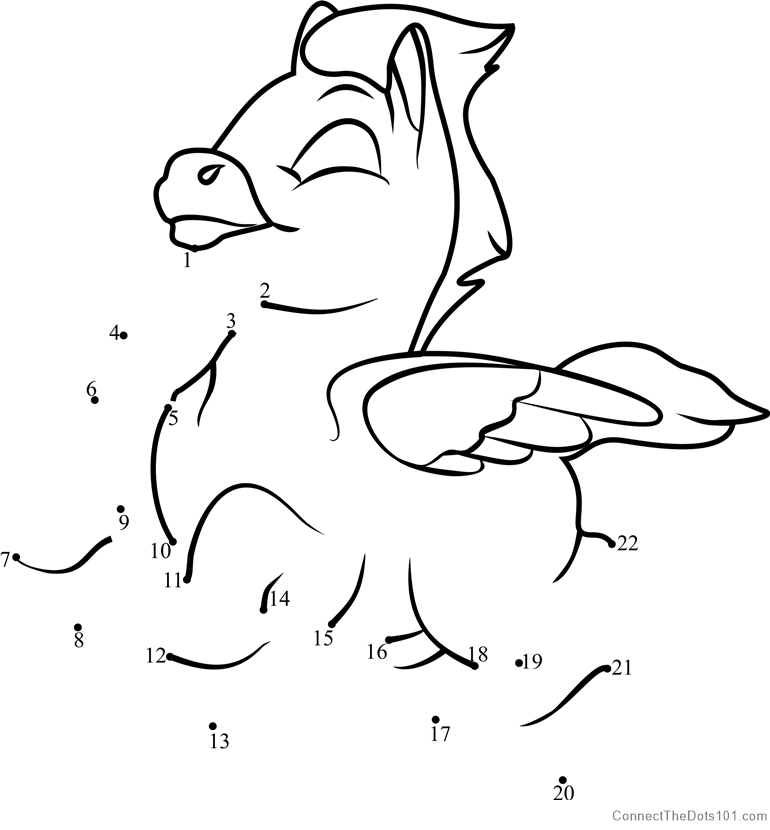 Young Pegasus from Fantasia
