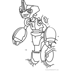 Fixit from Transformers Dot to Dot Worksheet