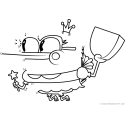 Tooth Fairy from Breadwinners Dot to Dot Worksheet