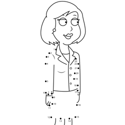 Joyce Kinney Family Guy Dot to Dot Worksheet