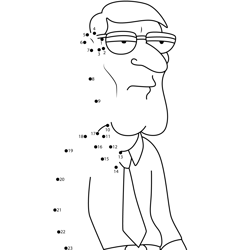 Mr. Berler Family Guy Dot to Dot Worksheet