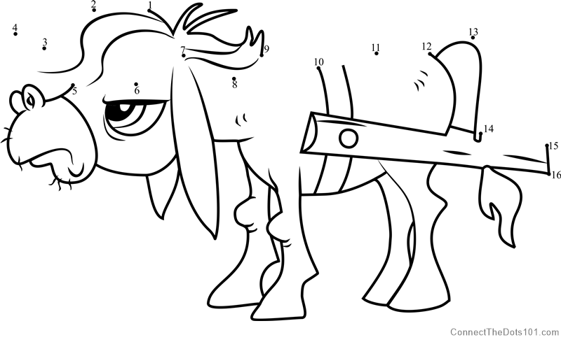 Cranky Doodle Donkey My Little Pony