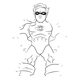 Hyperion The Super Hero Squad Show Dot to Dot Worksheet