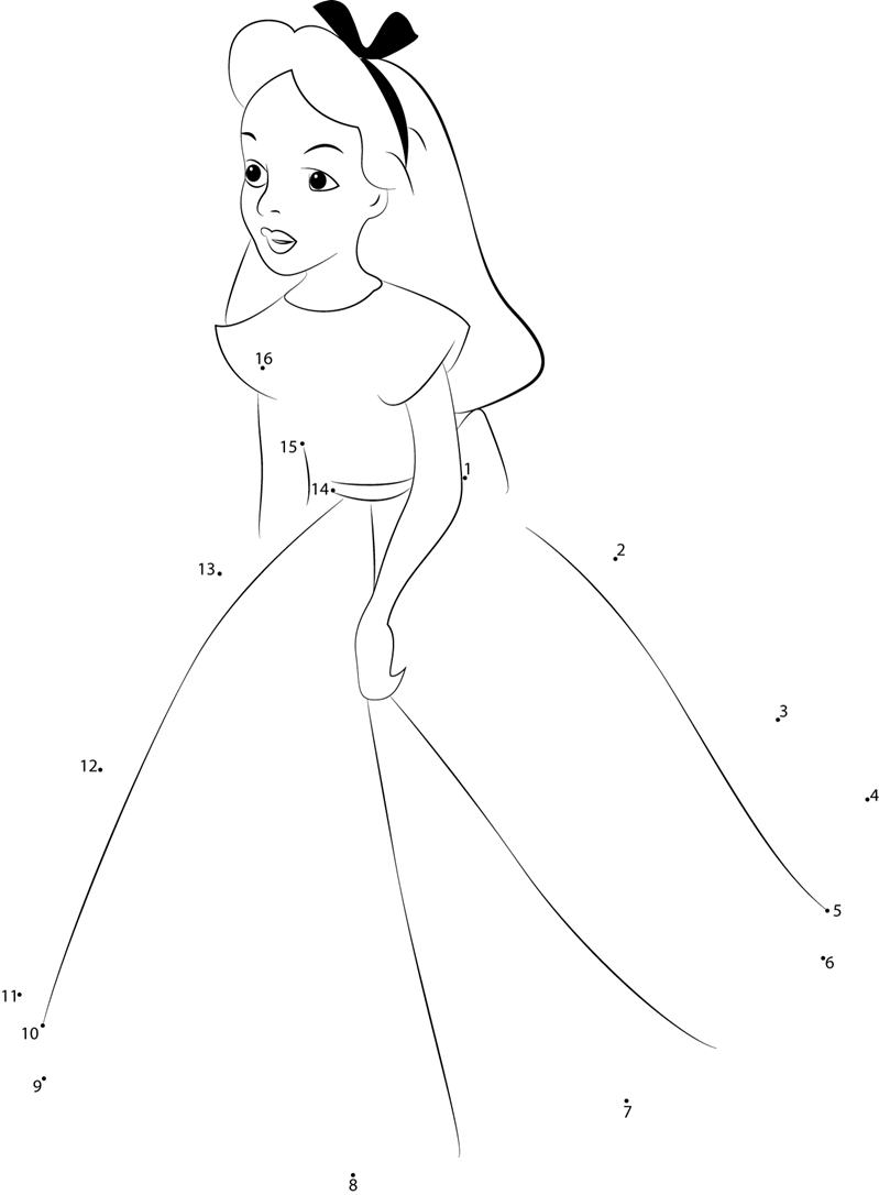 Alice in Gown