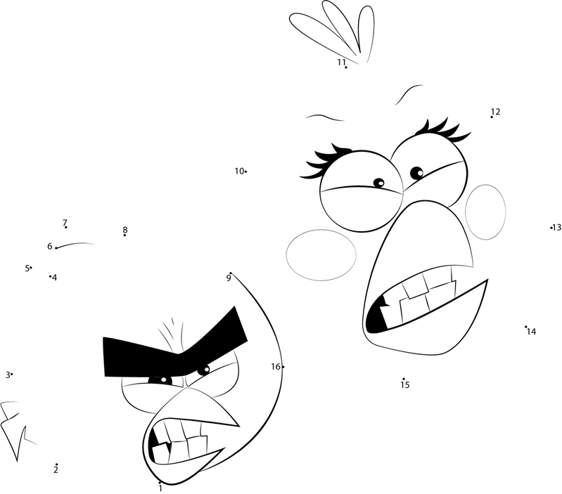 Grouchy Angry Birds