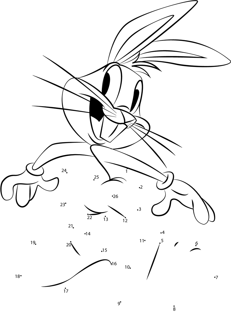Cheerful Bugs Bunny