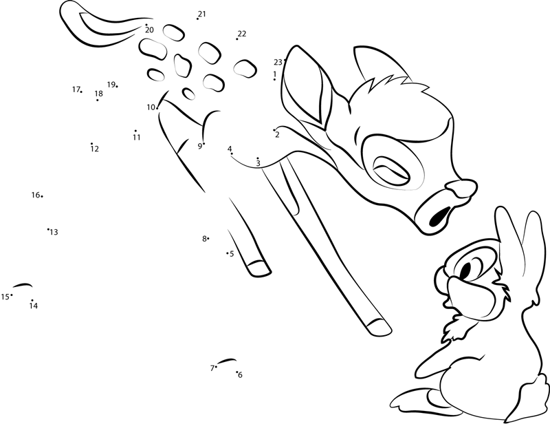 Bambi shouting on Thumper