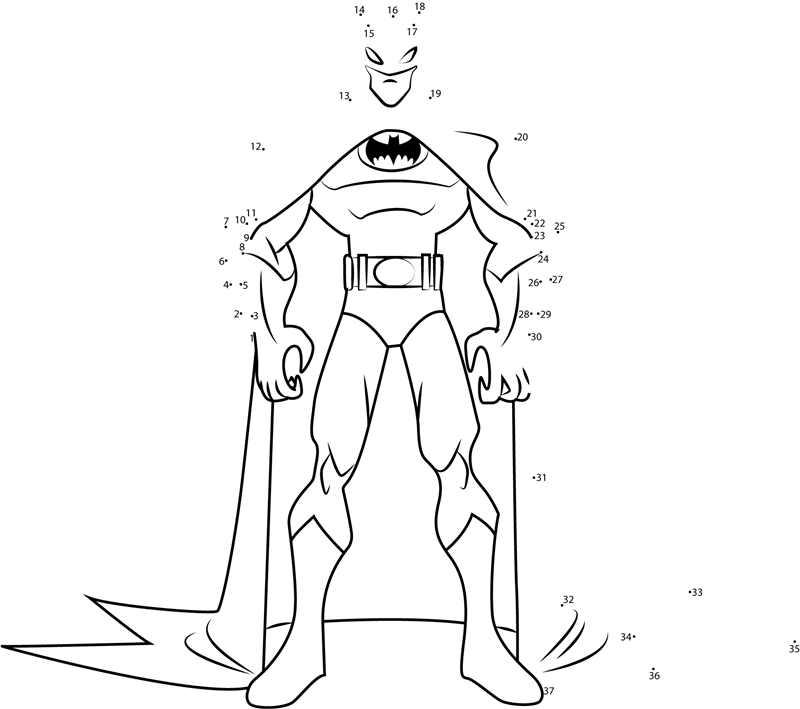 Standing Batman