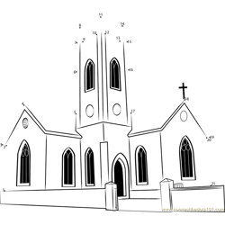 Drumachose Presbyterian Church Dot to Dot Worksheet