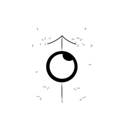 Playful Numeric Symbol Discovery Dot to Dot Worksheet
