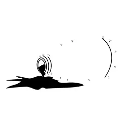 Nail Polish Spill Fun Dot to Dot Worksheet