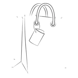 Retail Carry Bag Dot to Dot Worksheet