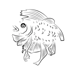 Golden Koi Fish Sequencing Fun Dot to Dot Worksheet