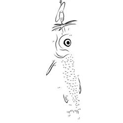Golden Fish Numeric Challenge Dot to Dot Worksheet