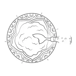 Create Delicious Sweet Dessert Dot to Dot Worksheet