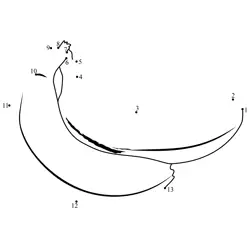 Complete the Banana Dot to Dot Worksheet