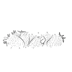 Sweet Berry Sequence Fun Dot to Dot Worksheet
