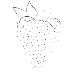 Sweet Berry Learning Game Dot to Dot Worksheet