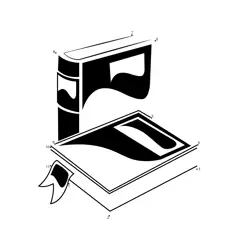 Literary World Unfolds Dot to Dot Worksheet